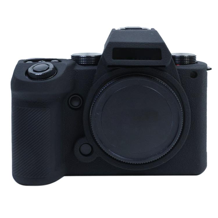 Litchi Texture Soft Silicone Protective Case, For Panasonic LUMIX DC-S5 II / DC-S5M2GK