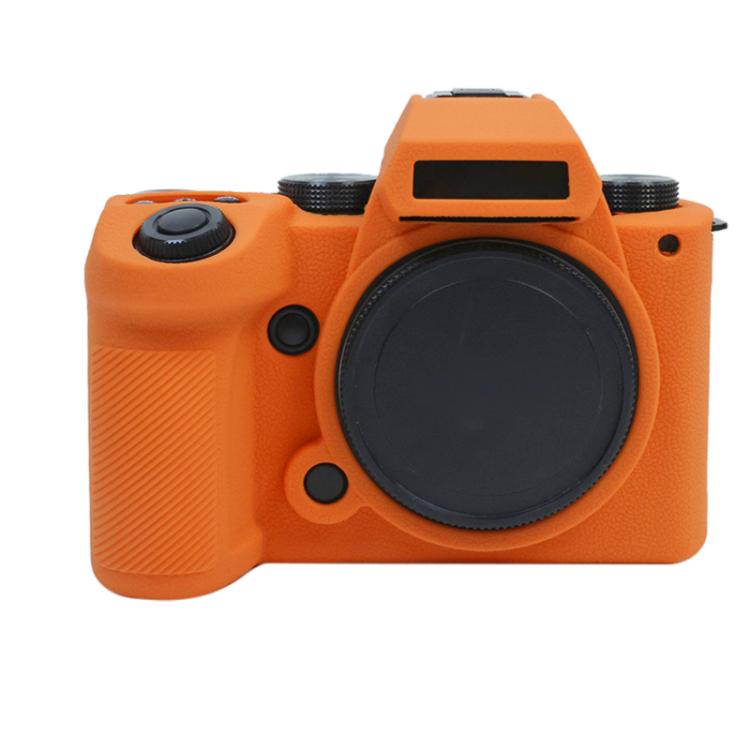 Litchi Texture Soft Silicone Protective Case, For Panasonic LUMIX DC-S5 II / DC-S5M2GK