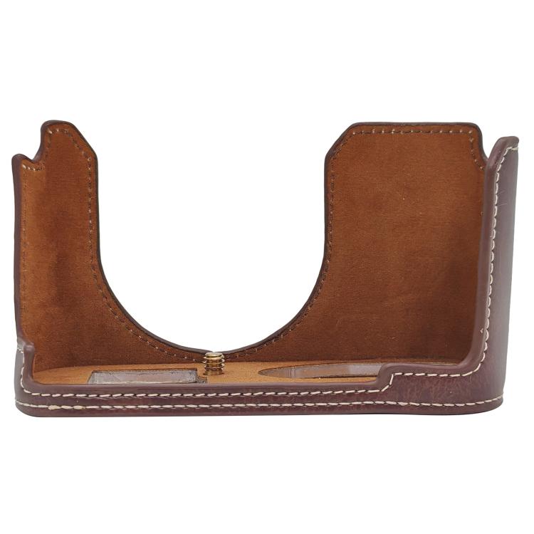 Vegan Leather Camera Half Case Base, For Leica Q3