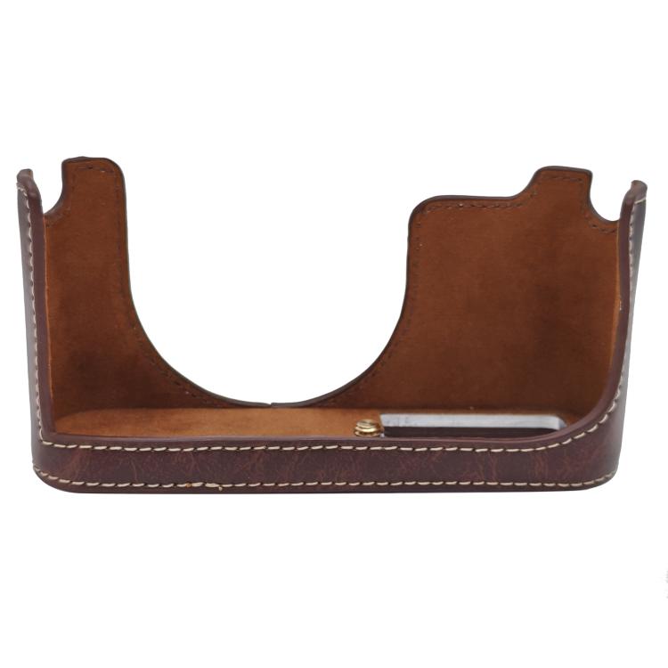 Vegan Leather Camera Half-Case Base, For Leica X Vario / TYP107