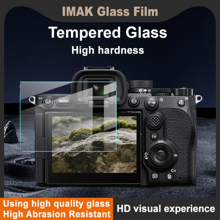imak H Series Tempered Glass Film, For Sony Alpha 7 V, For Sony Alpha 7R V, For Sony ZV-E10, For Sony Alpha 7C, For Sony Alpha 7 III, For Sony Alpha 7 II
