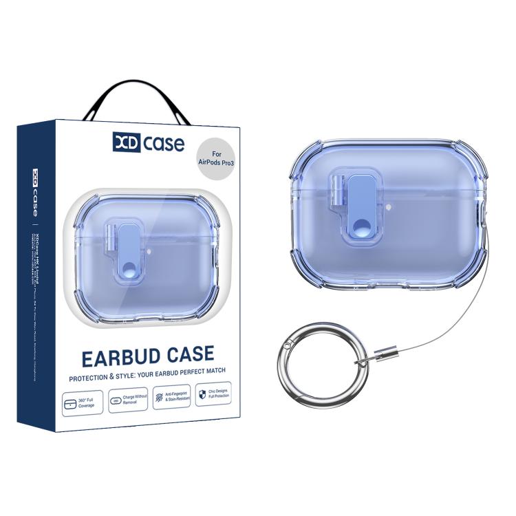 XDcase Transparent Silicone Automatic Pop-Up Earbud Case, For AirPods 5 / 4, For AirPods Pro 3, For AirPods Pro 2 / 1