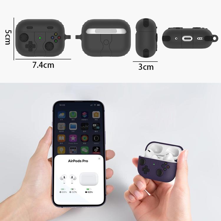 XDcase Retro Game Console Style Silicone Earbuds Case, For AirPods 5 / 4, For AirPods Pro 3, For AirPods Pro 2 / 1