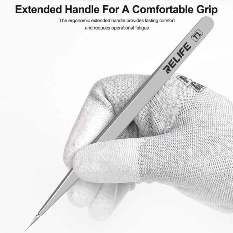 RELIFE T1 Anti-magnetic Anti-Static High-precision Flying Wire Tweezers