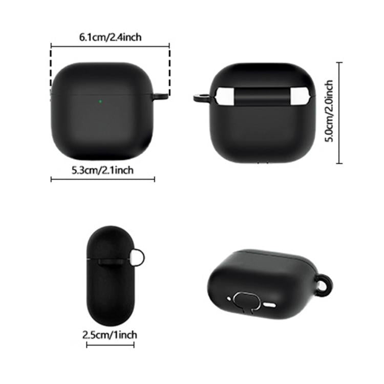 XDcase 2.5mm Thick Silicone Earbud Protective Case with Hook, For AirPods 5 / 4, For AirPods Pro 3, For AirPods Pro 2 / 1
