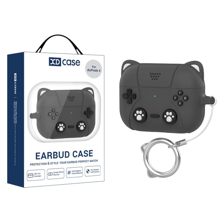 XDcase Retro Cat Cartoon Silicone Earbuds Case, For AirPods 5 / 4, For AirPods Pro 3, For AirPods Pro 2