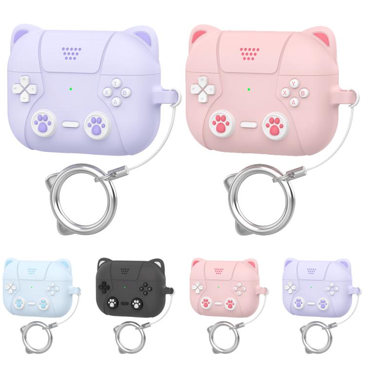 XDcase Retro Cat Cartoon Silicone Earbuds Case, For AirPods 5 / 4, For AirPods Pro 3, For AirPods Pro 2
