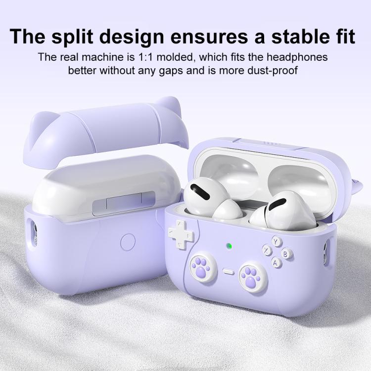 XDcase Retro Cat Cartoon Silicone Earbuds Case, For AirPods 5 / 4, For AirPods Pro 3, For AirPods Pro 2