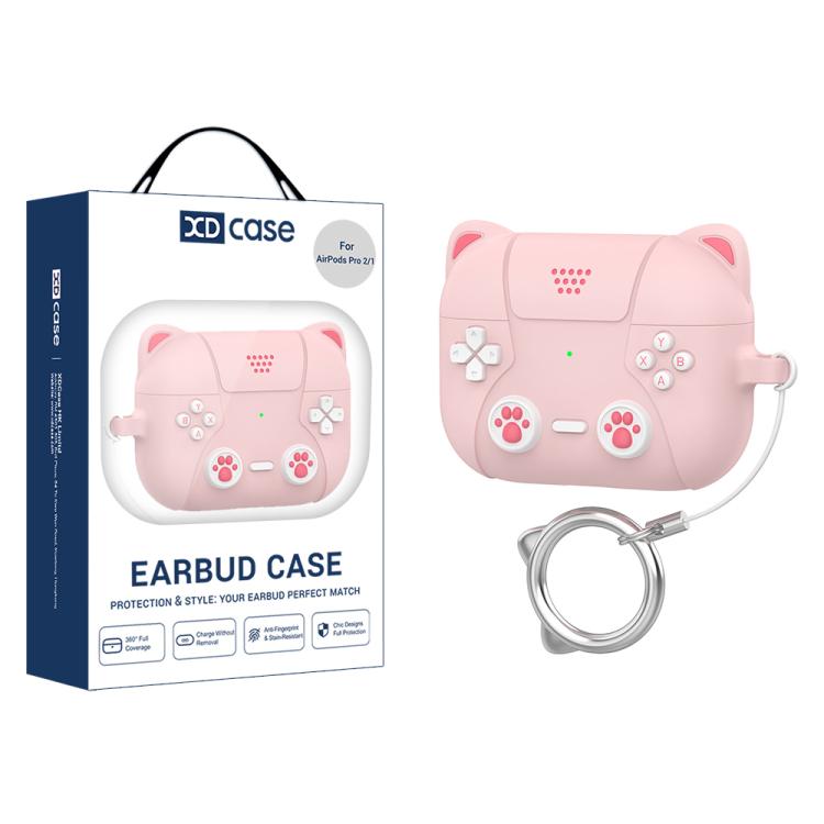 XDcase Retro Cat Cartoon Silicone Earbuds Case, For AirPods 5 / 4, For AirPods Pro 3, For AirPods Pro 2