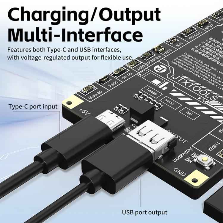 JTX B9 5-9V Battery Charging Activation Board for iPhone 6S-17 Pro Max (without 16e) & Android, JTX B9