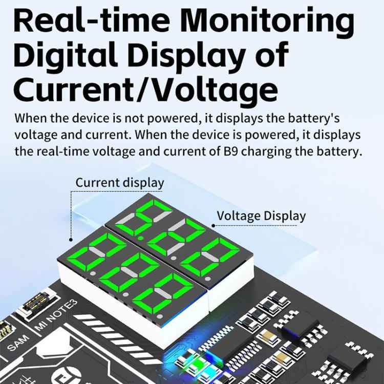 JTX B9 5-9V Battery Charging Activation Board for iPhone 6S-17 Pro Max (without 16e) & Android, JTX B9