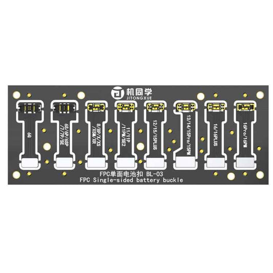 JTX BL-03 Power Cable Battery Soft FPC Connector Supports iPhone 6 to 16 Series, JTX BL-03