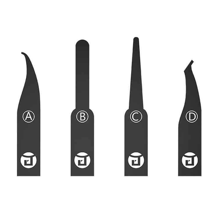 JTX DP-4 4 in 1 Hand Grinding Multifunctional Motherboard CPU IC Glue Removal Blades, JTX DP-4