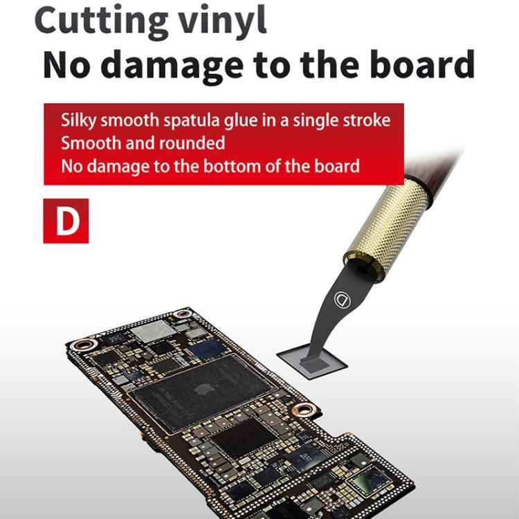 JTX DP-4 4 in 1 Hand Grinding Multifunctional Motherboard CPU IC Glue Removal Blades, JTX DP-4