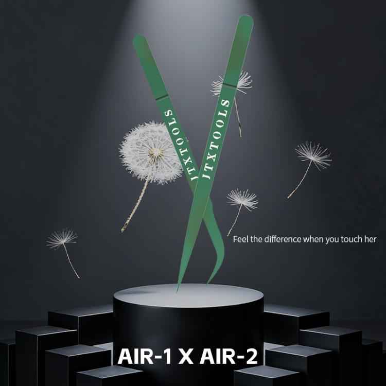 JTX  Fine Polishing Titanium Alloy High Precision Tweezers, Air-1, Air-2