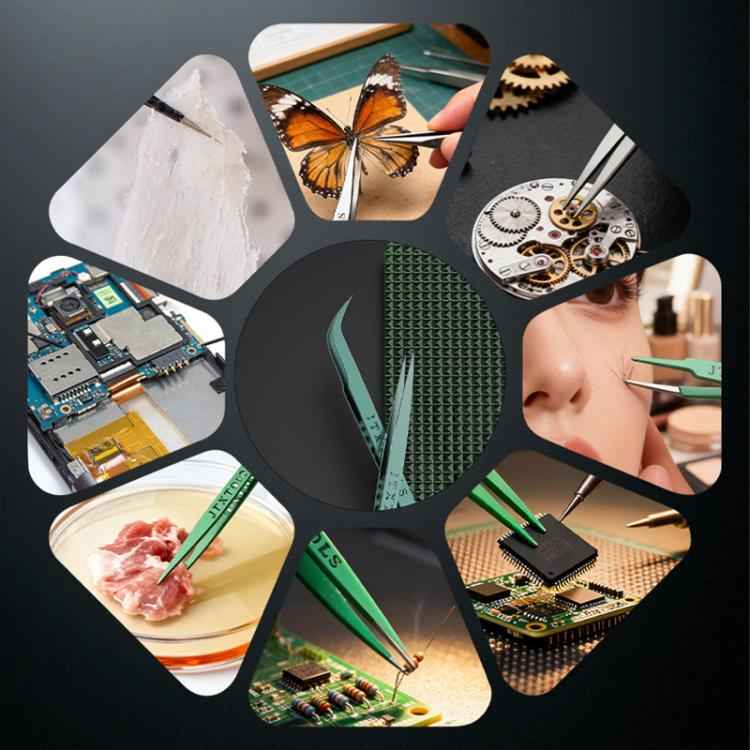 JTX  Fine Polishing Titanium Alloy High Precision Tweezers, Air-1, Air-2