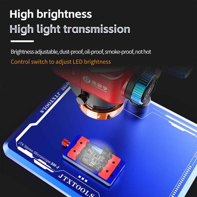 JTX S3 Aluminum Alloy 31Pcs High Brightness LED Microscope Dustproof Light Source, JTX S3