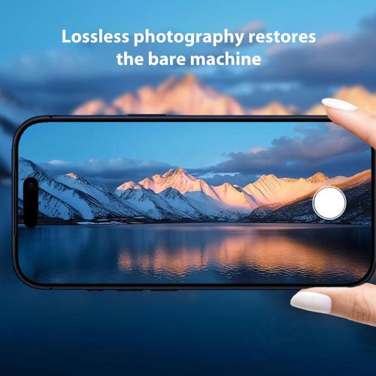 XDcase 5pcs Titanium Alloy Hollow Camera Lens Protector, For iPhone Air