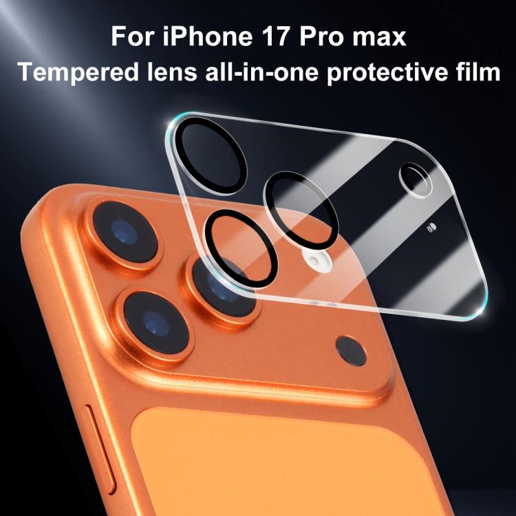 XDcase 5pcs Silkscreen Integrated Tempered Glass Back Camera Film, For iPhone 17 Pro Max, For iPhone 17 Pro, For iPhone 17, For iPhone Air