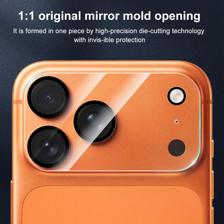 XDcase 5pcs Silkscreen Integrated Tempered Glass Back Camera Film, For iPhone 17 Pro Max, For iPhone 17 Pro, For iPhone 17, For iPhone Air