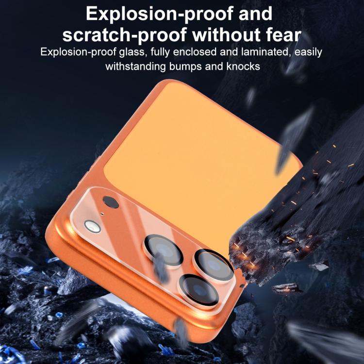 XDcase 5pcs Silkscreen Integrated Tempered Glass Back Camera Film, For iPhone 17 Pro Max, For iPhone 17 Pro, For iPhone 17, For iPhone Air