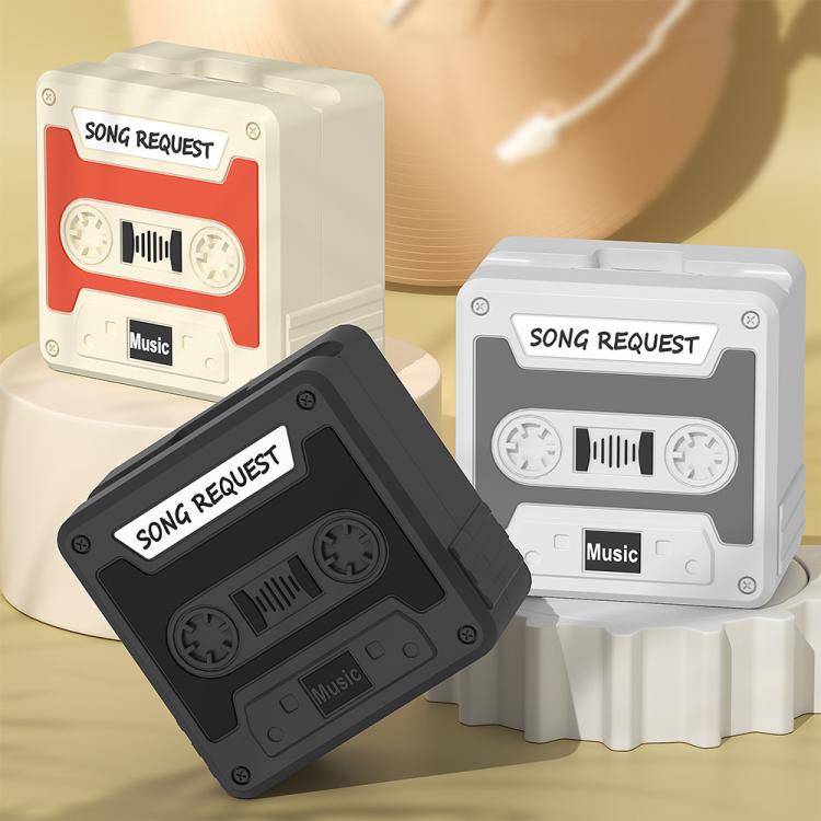 XDcase Retro Cassette Style Silicone Earbuds Case, For Samsung Galaxy Buds FE / Buds2 Pro