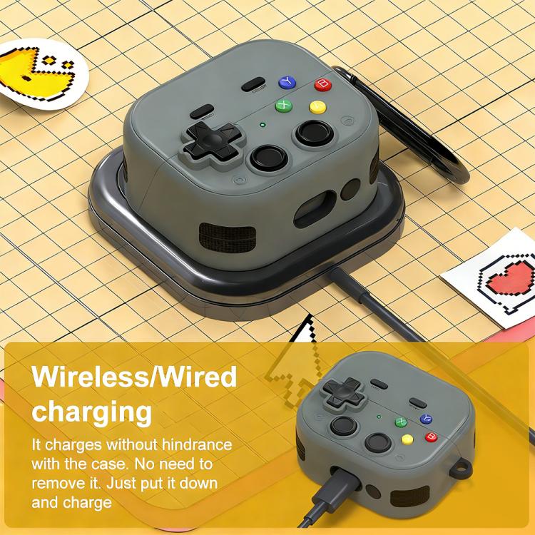 XDcase Retro Game Console Design Earbuds Protective Case, For Samsung Galaxy Buds3 / 3 Pro / 3 FE