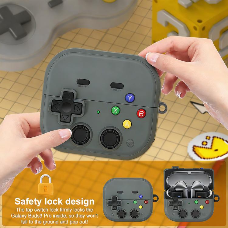 XDcase Retro Game Console Design Earbuds Protective Case, For Samsung Galaxy Buds3 / 3 Pro / 3 FE