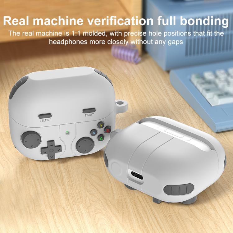 XDcase Retro Game Console Style Silicone Earbuds Case, For Samsung Galaxy Buds3 / 3 Pro / 3 FE