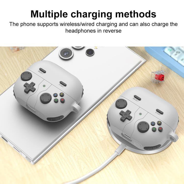 XDcase Retro Game Console Style Silicone Earbuds Case, For Samsung Galaxy Buds3 / 3 Pro / 3 FE
