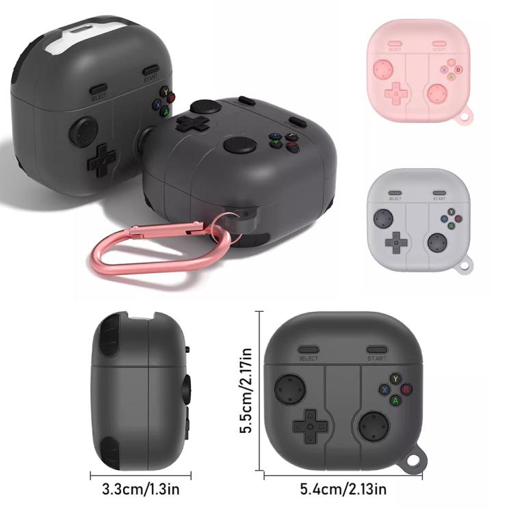 XDcase Retro Game Console Style Silicone Earbuds Case, For Samsung Galaxy Buds FE / Buds2 Pro
