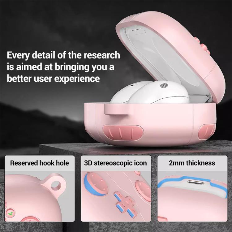 XDcase Retro Game Console Style Silicone Earbuds Case, For Samsung Galaxy Buds FE / Buds2 Pro