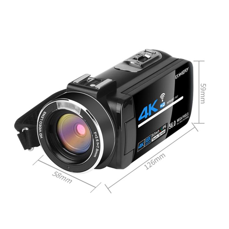 5600PX Zoomable 4K Digital Video Camera, With Microphone