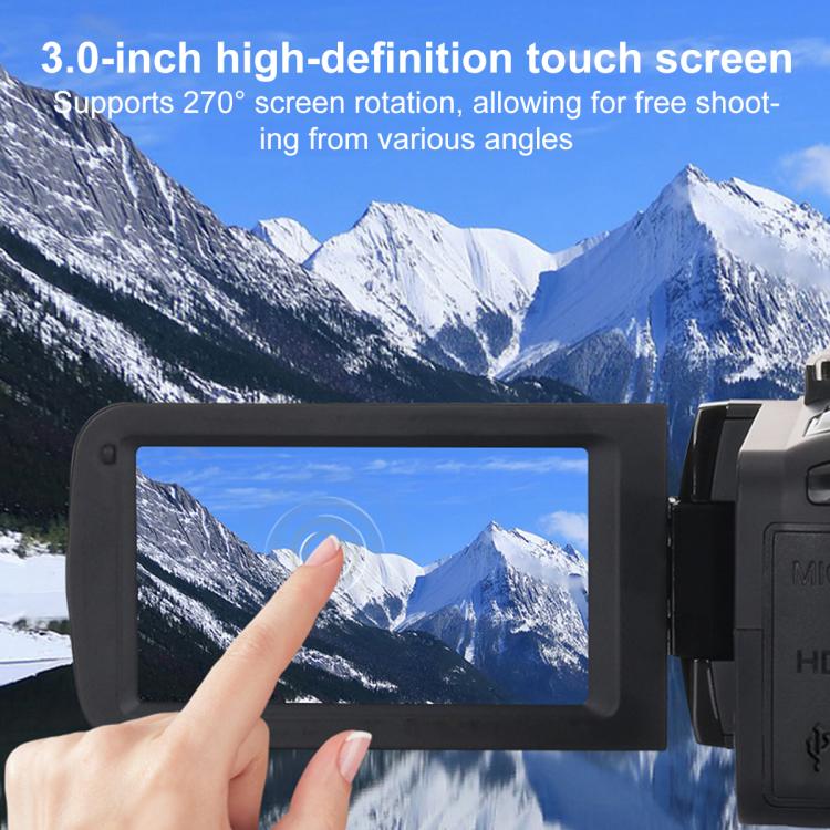 5600PX Zoomable 4K Digital Video Camera, With Microphone