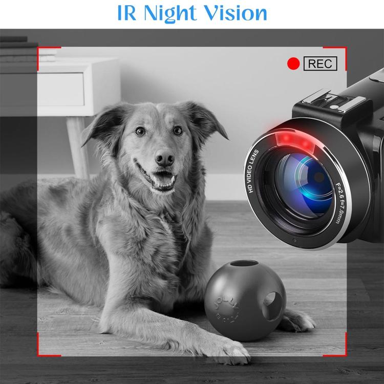 5600PX Zoomable 4K Digital Video Camera, With Microphone
