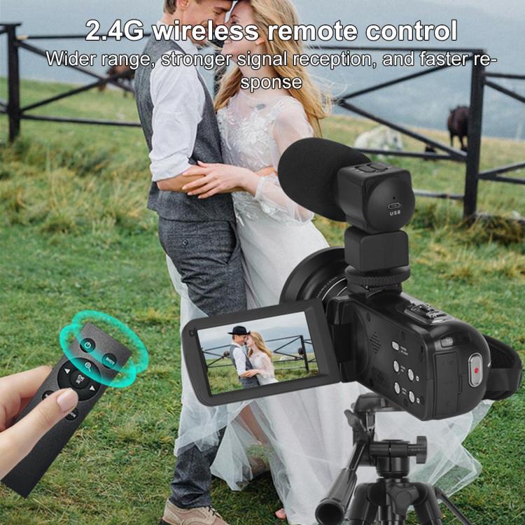 5600PX Zoomable 4K Digital Video Camera, With Microphone