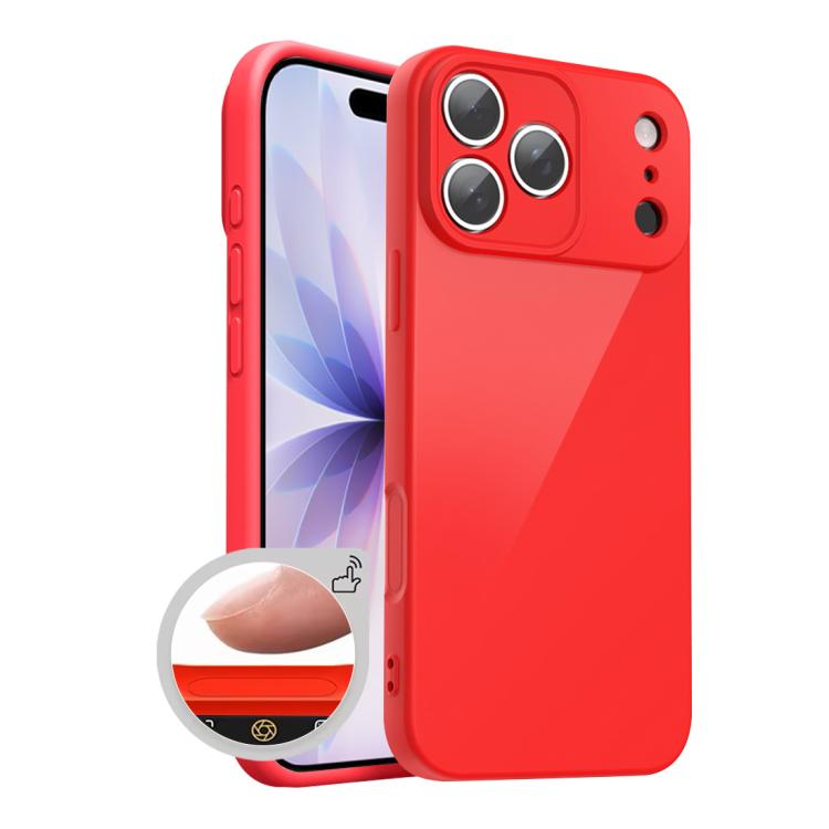 XDcase AI Button Integrated Full Coverage Imitation Silicone Phone Case, For iPhone 17 Pro Max, For iPhone 17 Pro, For iPhone 17, For iPhone Air