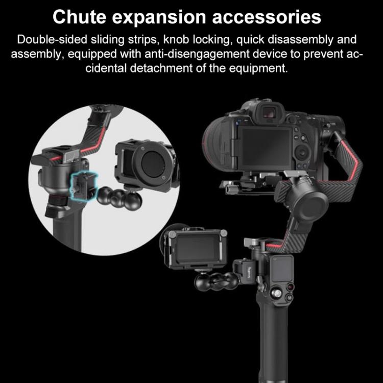 For DJI RS3 mini SmallRig Gimbal Mount, Sling Handle, Arca-Swiss Mount Plate, Extended Vertical Arm