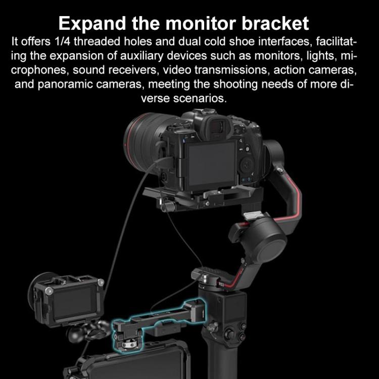 For DJI RS3 mini SmallRig Gimbal Mount, Sling Handle, Arca-Swiss Mount Plate, Extended Vertical Arm
