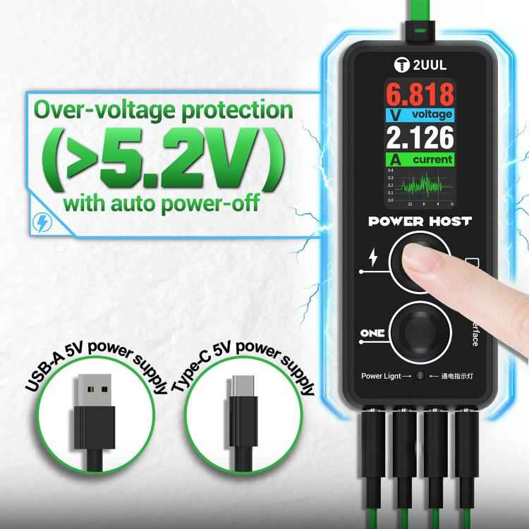 2UUL PW15 Power Host Ampere-Voltage Meter