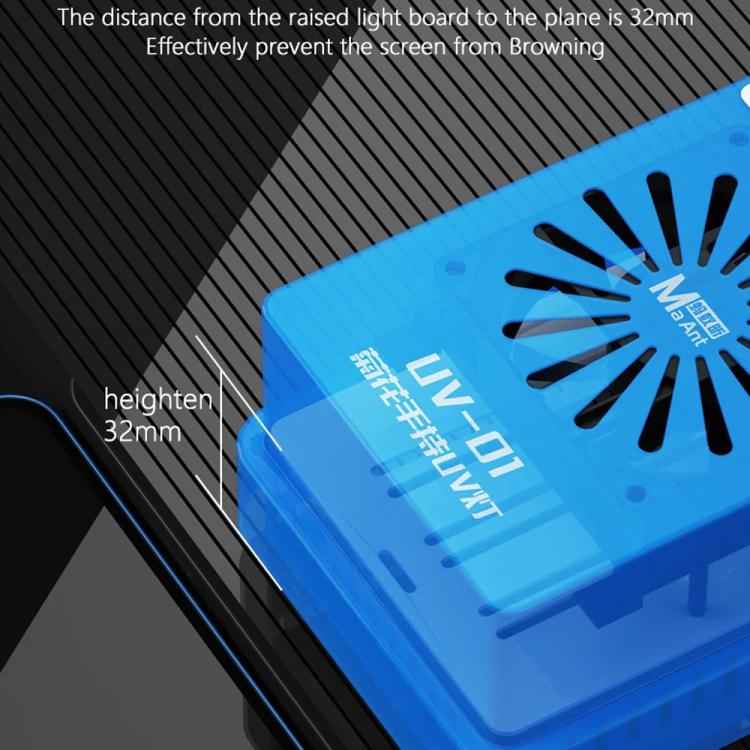 MaAnt UV-01 Portable UV Green Oil Fast Curing Lamp Box, MaAnt UV-01