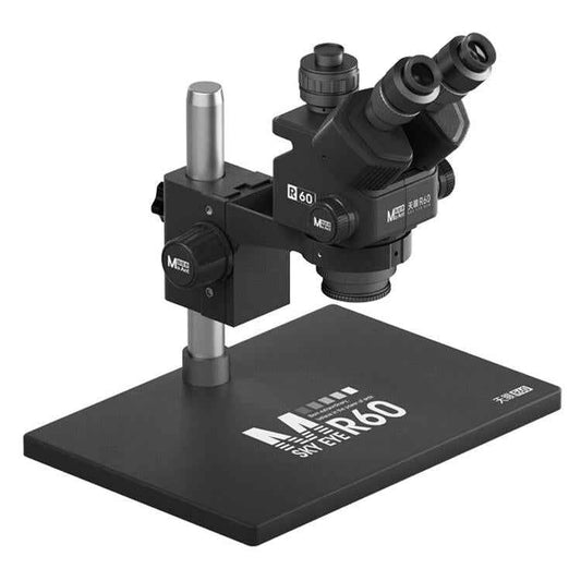 MaAnt Sky Eye R60 7-60X Colorful Trinocular Microscope with Large Base