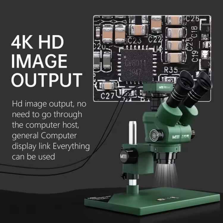 MaAnt XJ-2 Eagle Eye 4K HD Video Industrial Microscope Camera, MaAnt XJ-2 EU Plug