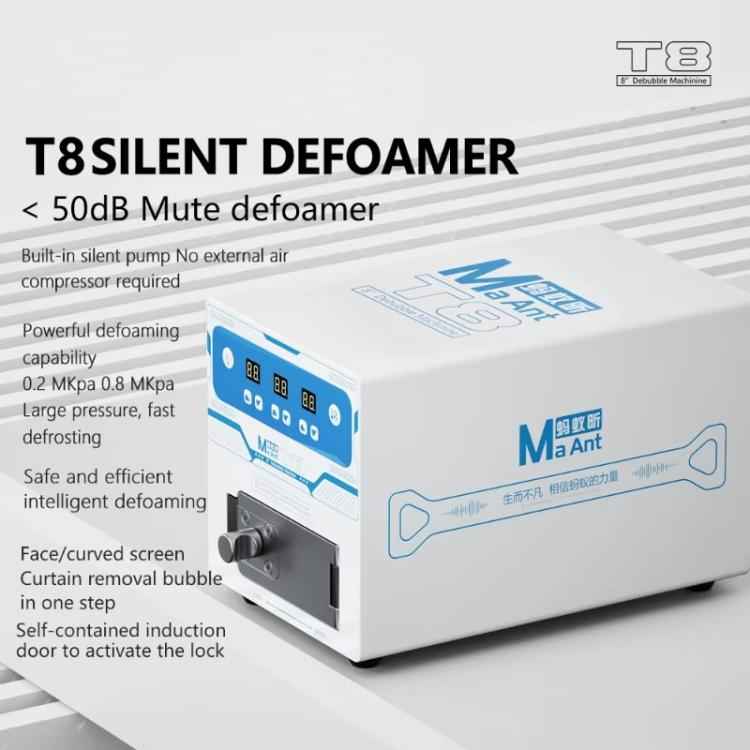 MaAnt T8 8 inch Screen Laminating & Defoaming Machine with Built-in Quiet Vacuum Pump, US Plug, EU Plug, UK Plug