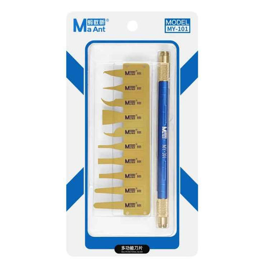 MaAnt MY-101 Ultra Thin Stainless Steel Remove Glue Blade Set, MaAnt MY-101