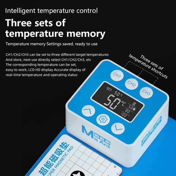 MaAnt PHD Series LCD Screen Heating Separating Silicone Pad, MaAnt PHD Series