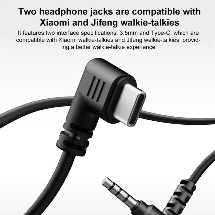 Xiaomi Youpin H1 Walkie Talkie Dedicated 3.5mm Jack Earpiece, H1
