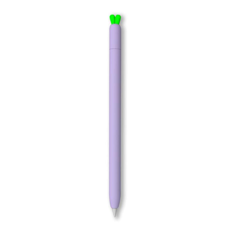 XDcase Cute Carrots Design Anti-Slip Silicone Stylus Pen Sleeve, For Apple Pencil Pro / 2
