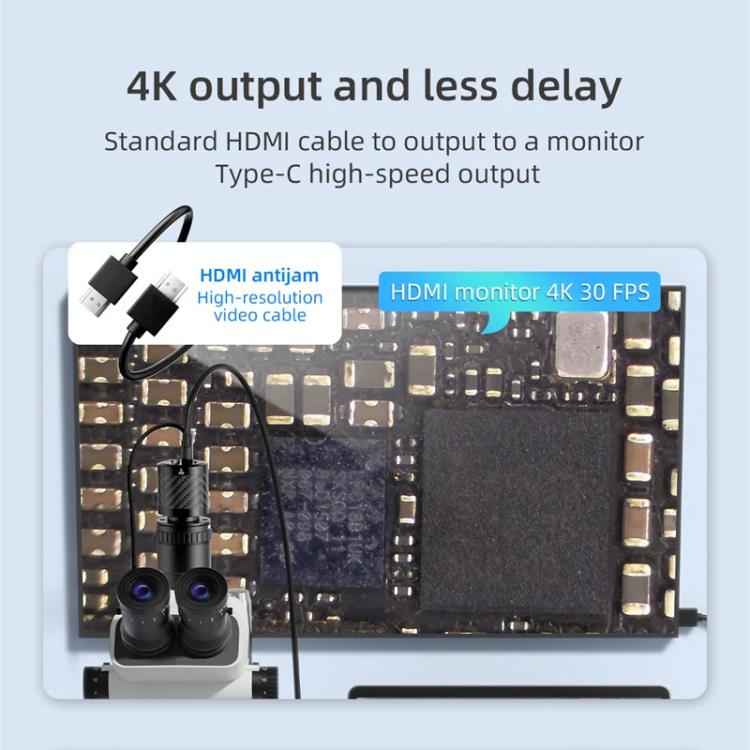 Mega-idea CX60 CMOS 4K Ultra HD Industrial Microscope Camera, Mega-idea CX60