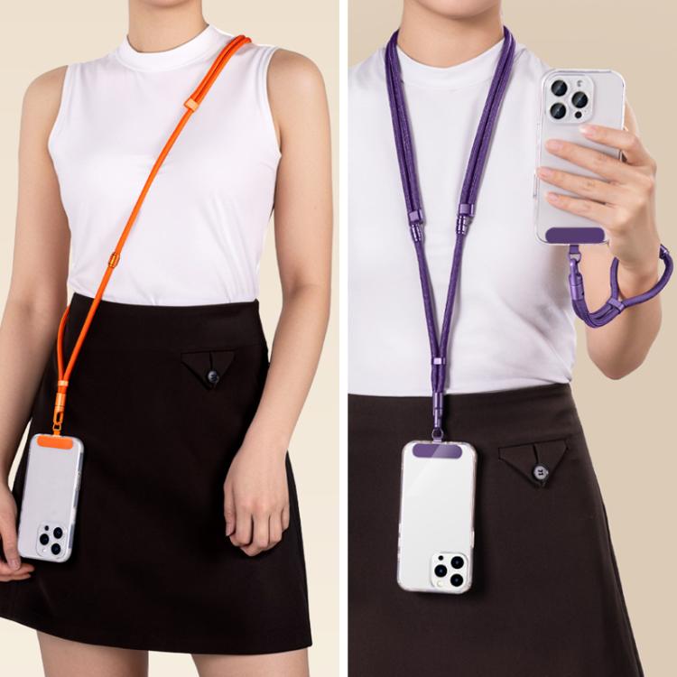 XDcase Detachable 3-in-1 Crossbody / Neck / Wrist Strap Anti-Lost Phone Lanyard with Tab